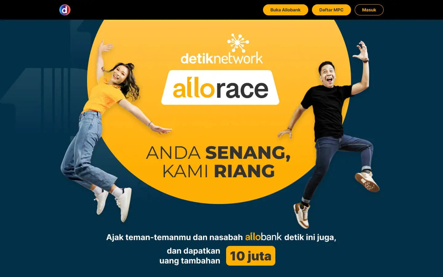 Allobank Race Campaign
