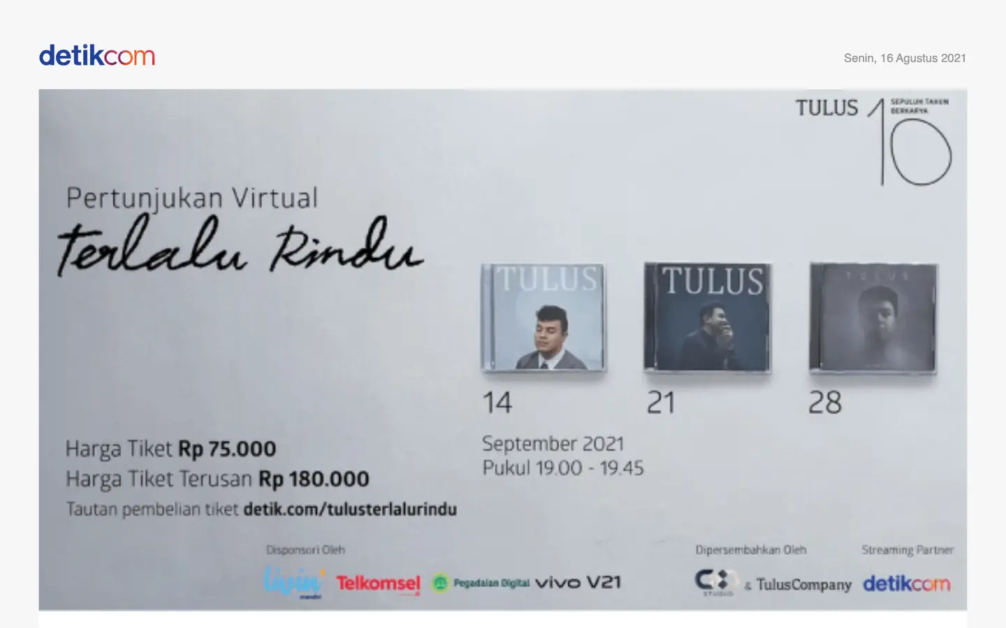 detikcom Event Email Template
