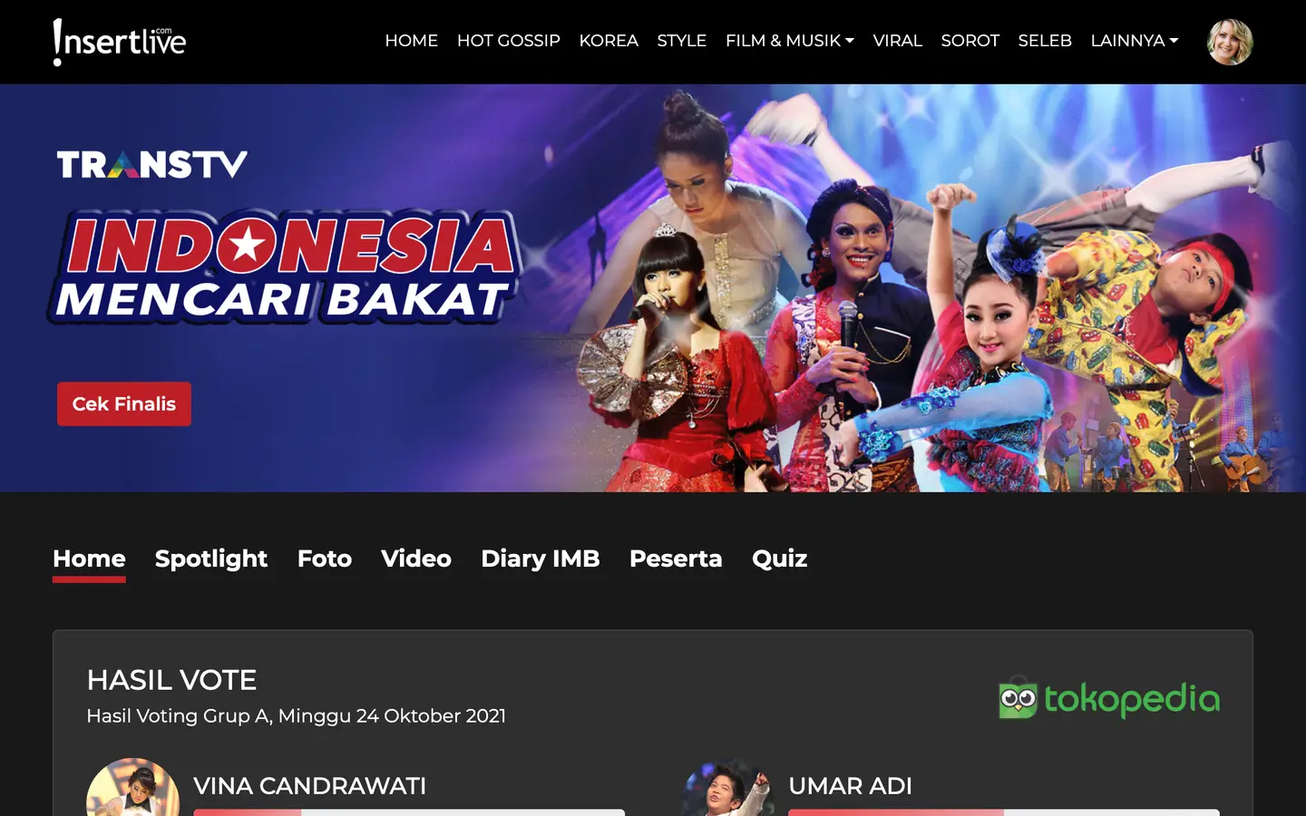 Indonesia Mencari Bakat