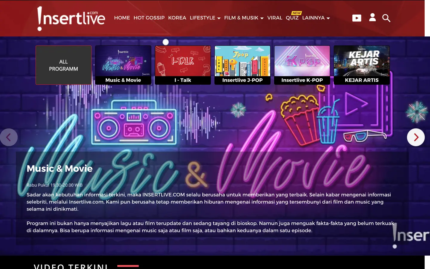 !nsertlive.com live streaming