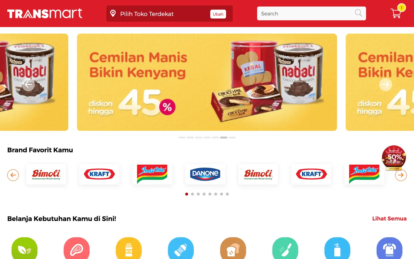 Transmart e-catalogue